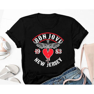 Bon Jovi Shirt Fan Gift, Bon Jovi Band Shirt, Bon Jovi Tour, Bon Jovi Concert